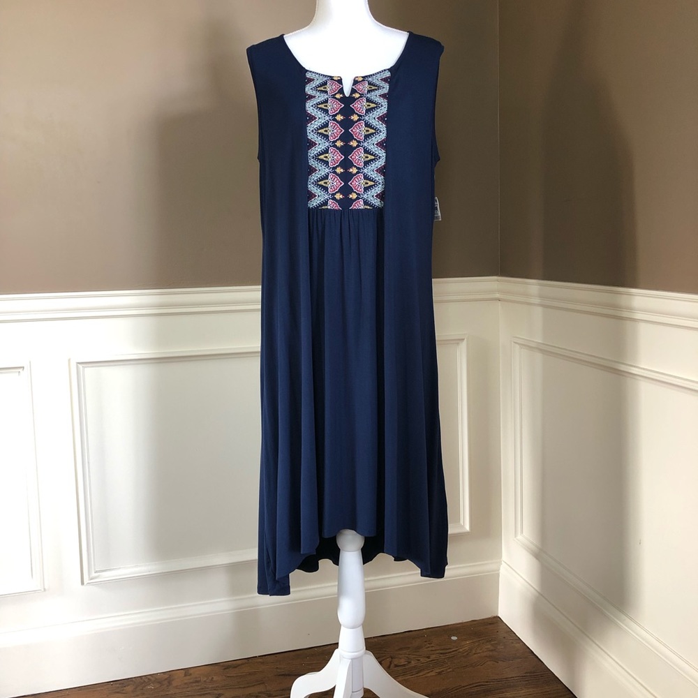 NWT Plus Size Sleeveless Dress By Style & Co.